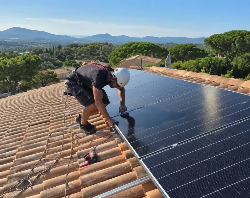 Installateur panneaux solaires Ploemeur — pose photovoltaïque sur toiture