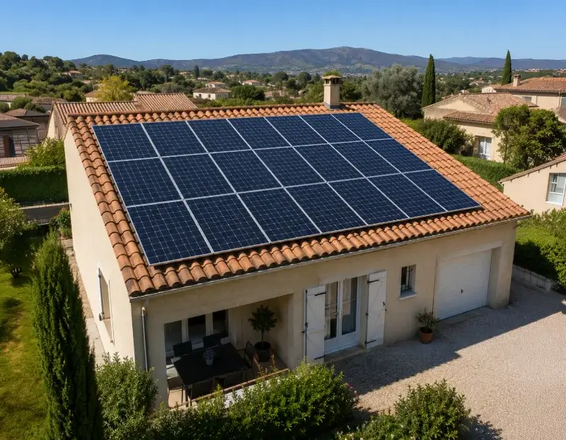 Prime à l'autoconsommation panneaux solaires Ploemeur — aide financière de l'État